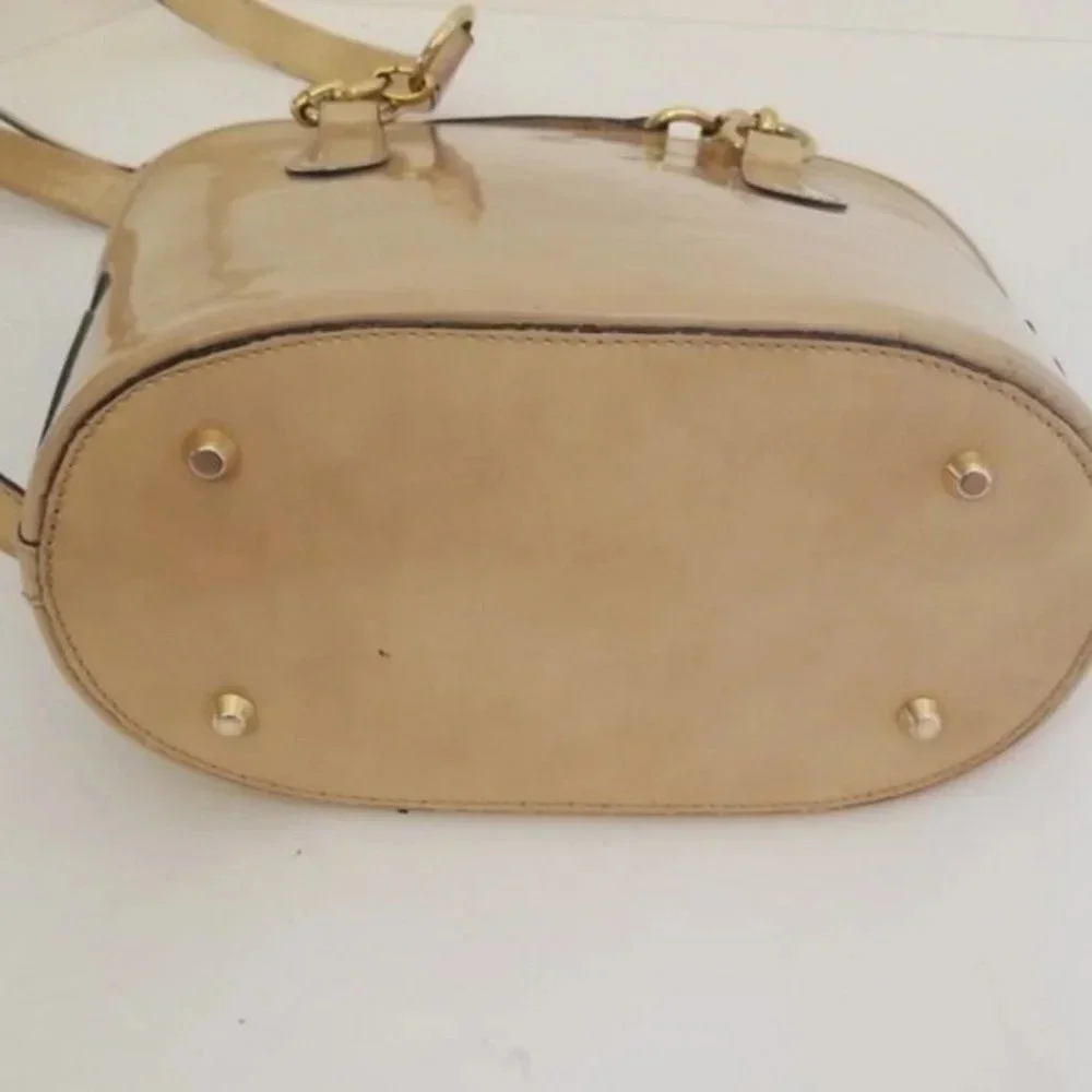 Saks Leather Beige shoulder bag​